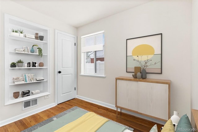 7555 E 22nd Ave, Denver, CO 80207 - living area with wood finished floors and baseboards