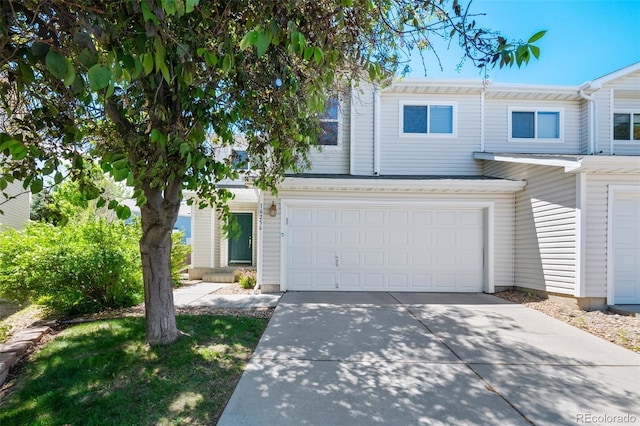 16256 E Otero Pl, Englewood, CO 80112 - view of front of property with concrete driveway and an attached garage