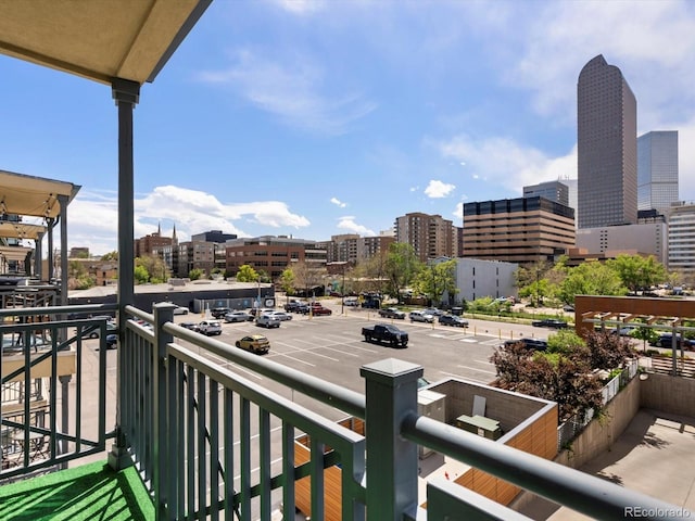 1747 N Pearl St Unit 306, Denver, CO 80203 - balcony with a view of city