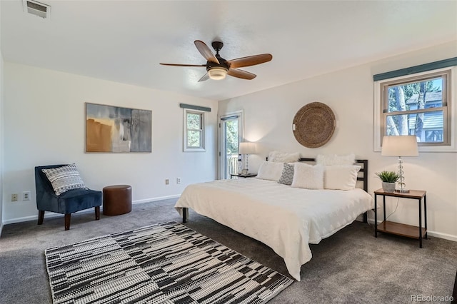 6487 W Weaver Ave, Littleton, CO 80123 - bedroom featuring carpet, multiple windows, and baseboards