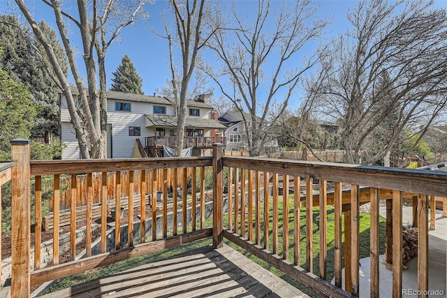 6487 W Weaver Ave, Littleton, CO 80123 - deck featuring a residential view