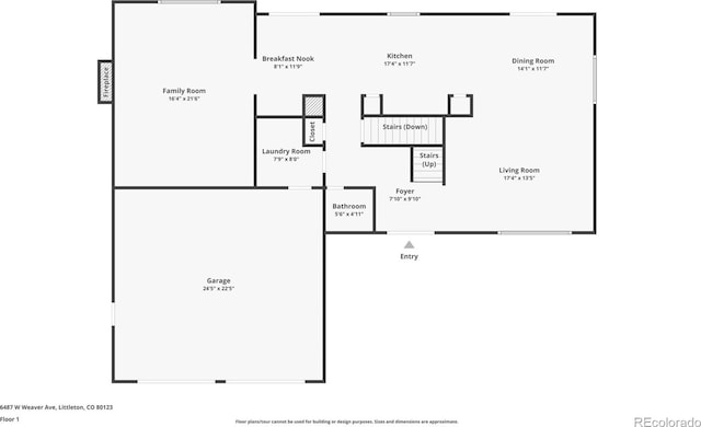 6487 W Weaver Ave, Littleton, CO 80123 - room layout