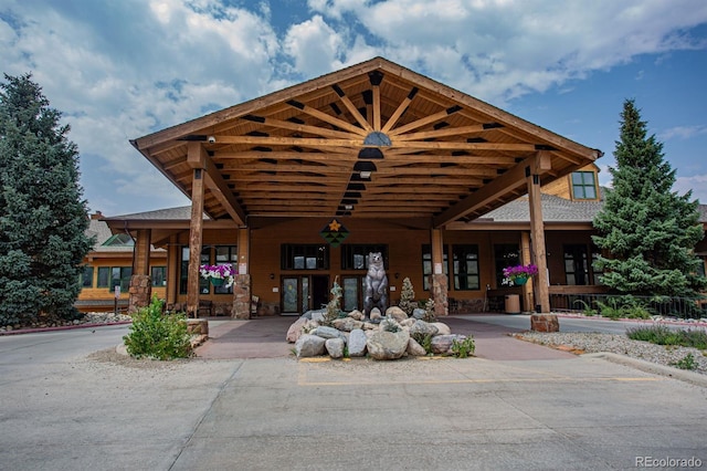 view of building exterior