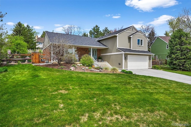 10743 W Turtle Mtn, Littleton, CO 80127 - tri-level home featuring a garage and driveway