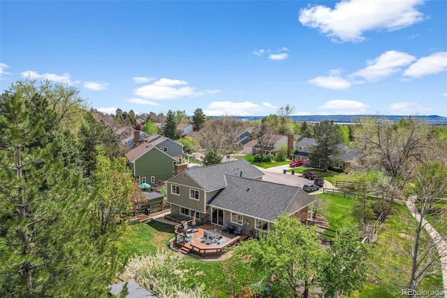 10743 W Turtle Mtn, Littleton, CO 80127 - aerial view of residential area