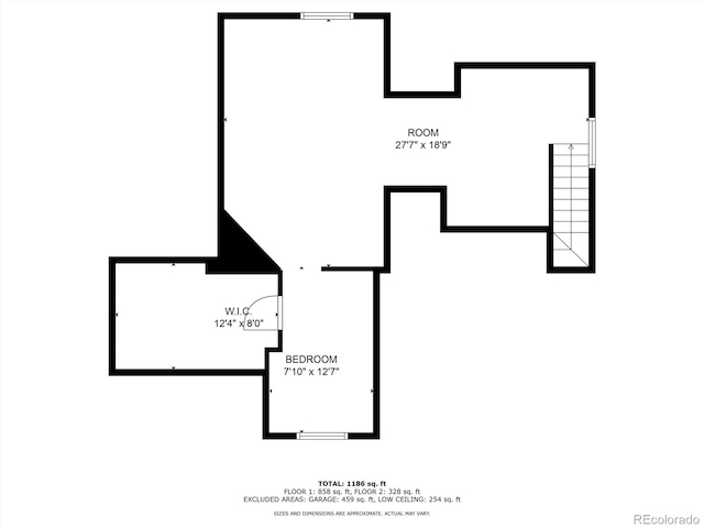 10743 W Turtle Mtn, Littleton, CO 80127 - room layout