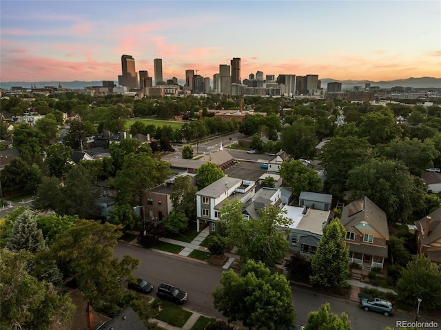 2523 N Humboldt St, Denver, CO 80205 - drone / aerial view of skyline