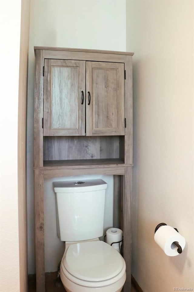 bathroom with toilet