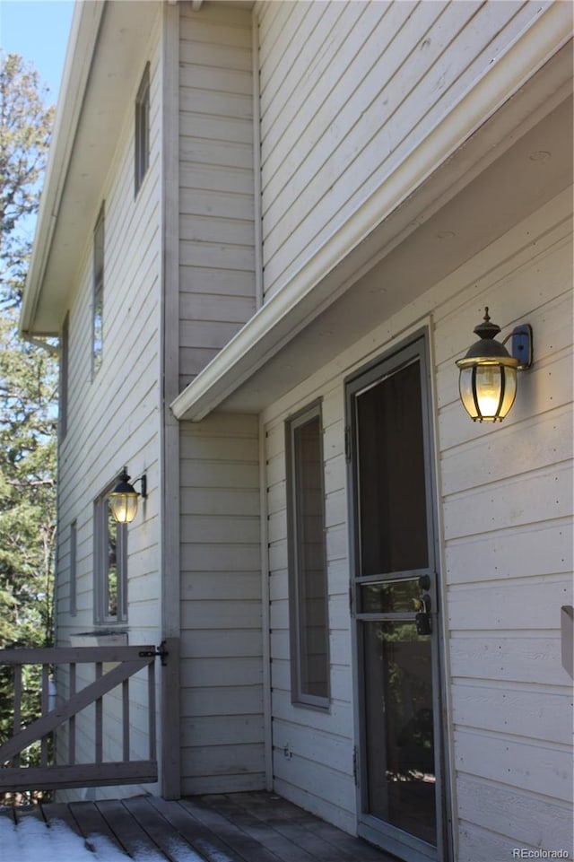 view of property exterior