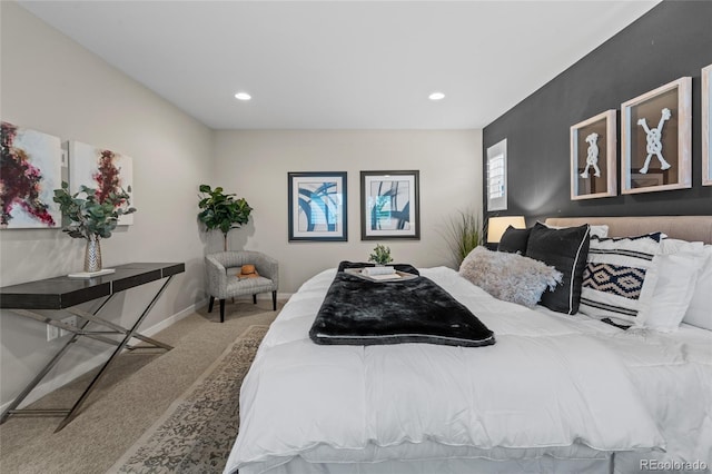 3384 Cranston Cir, Highlands Ranch, CO 80126 - carpeted bedroom with recessed lighting and baseboards