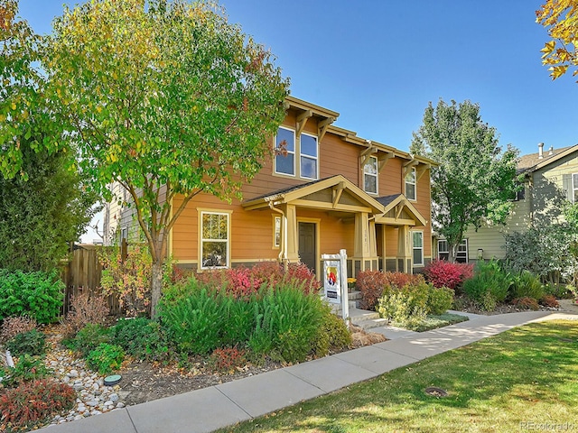 view of craftsman-style home