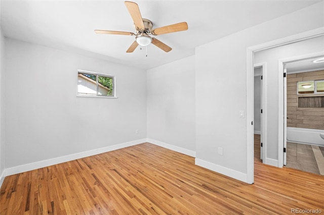 8580 Wiley Cir, Westminster, CO 80031 - spare room with wood finished floors and ceiling fan