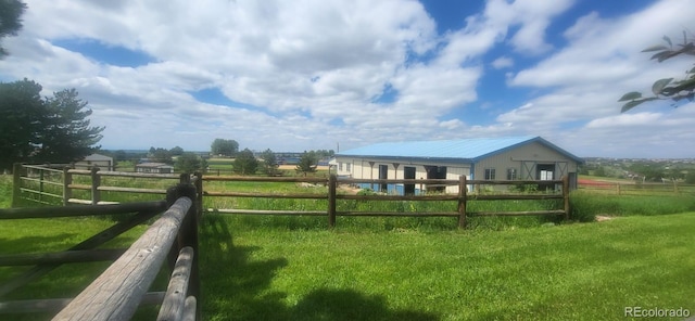 7194 S Himalaya Way, Centennial, CO 80016 - view of yard with a view of rural / pastoral area and an outbuilding