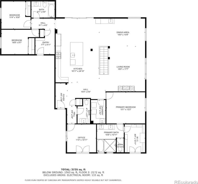 3049 S Vine St, Denver, CO 80210 - floor plan / room layout