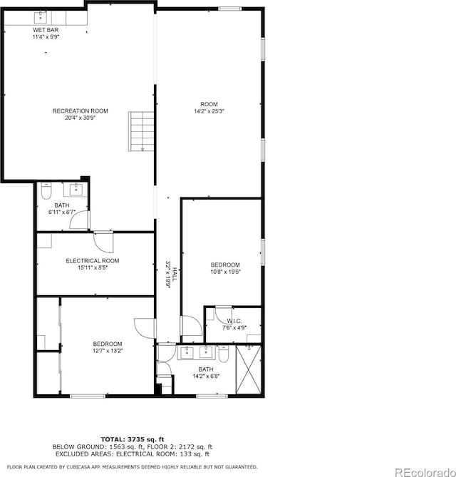 3049 S Vine St, Denver, CO 80210 - room layout