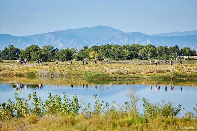 12574 Lake View St, Longmont, CO 80504 - water view featuring mountains
