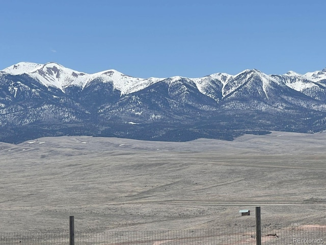 view of property view of mountains