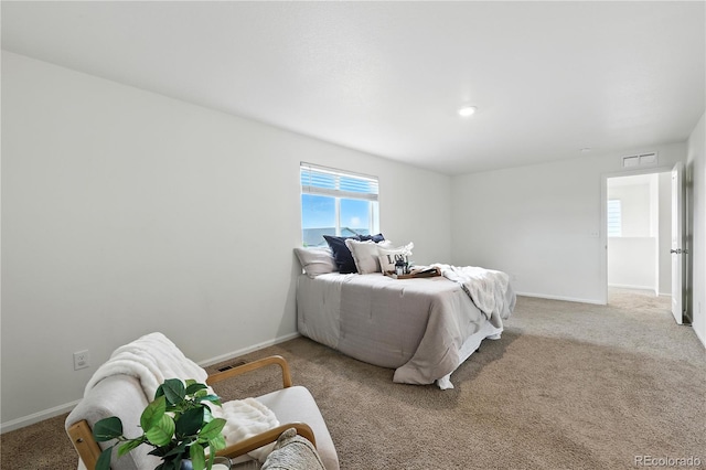 9723 Borderpine Way, Colorado Springs, CO 80925 - bedroom featuring light carpet