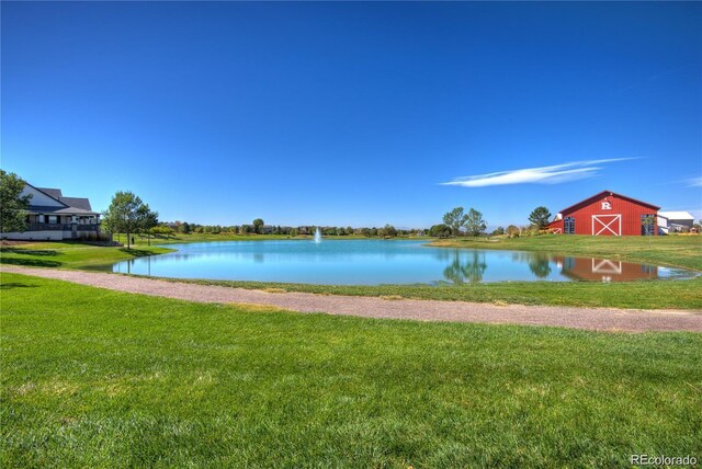 10451 Truckee St Unit 2D, Commerce City, CO 80022 - water view with a barn