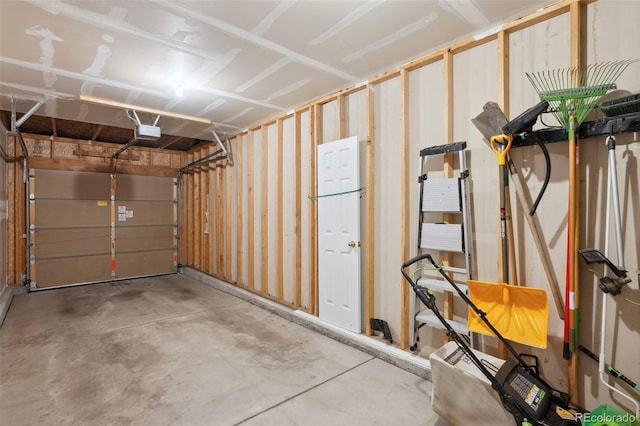 7977 Emerson Ave, Frederick, CO 80530 - garage with a garage door opener