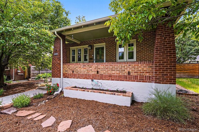 3321 Stuart St, Denver, CO 80212 - view of front of home with brick siding