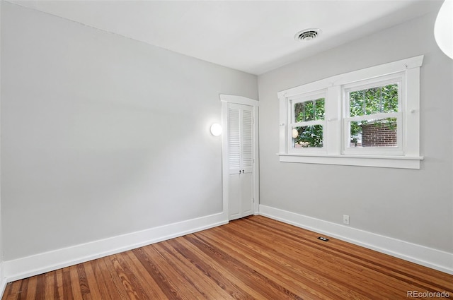 3321 Stuart St, Denver, CO 80212 - empty room with baseboards and wood finished floors