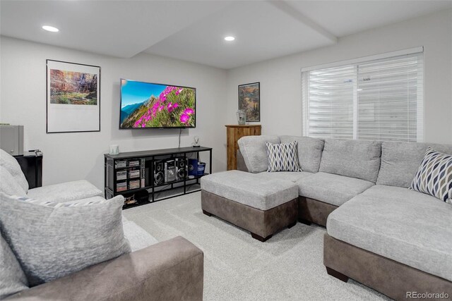 15372 E 117th Ave, Commerce City, CO 80022 - living room with carpet flooring and recessed lighting