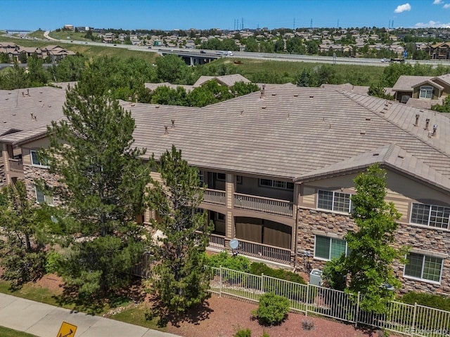7131 S Wenatchee Way Unit C, Aurora, CO 80016 - aerial perspective of suburban area