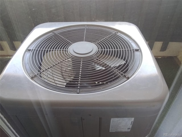 detailed view of central AC