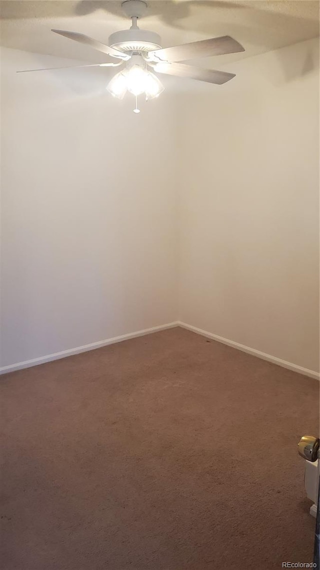 unfurnished room featuring carpet floors