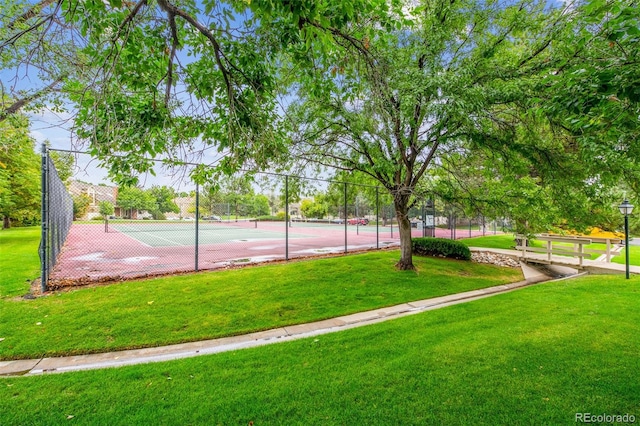 9869 Julian Way # B, Westminster, CO 80031 - view of tennis court