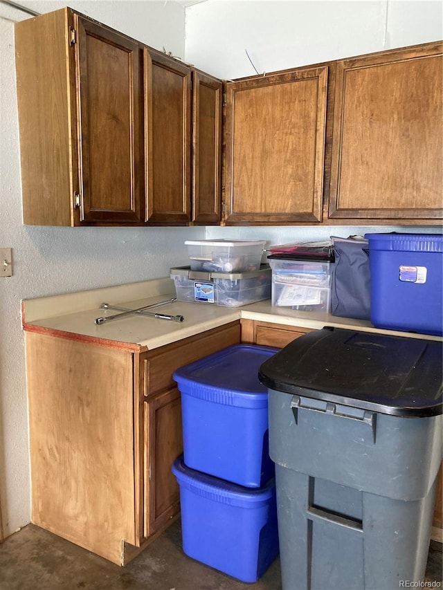 view of storage room