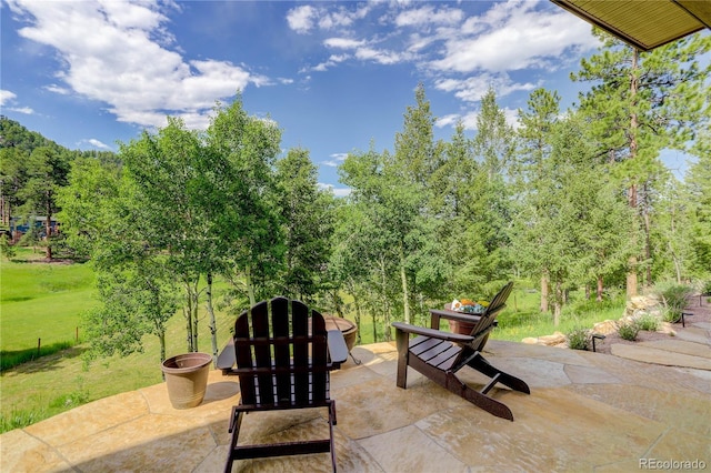 31189 Manitoba Dr, Evergreen, CO 80439 - view of patio / terrace