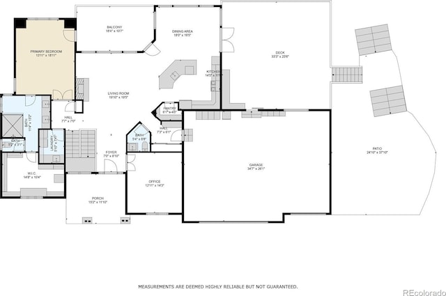 31189 Manitoba Dr, Evergreen, CO 80439 - view of property floor plan