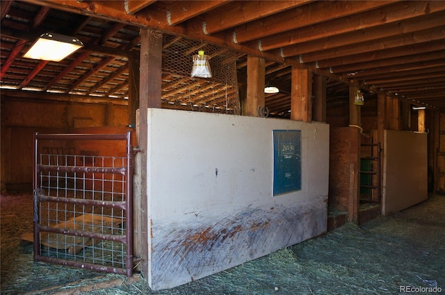 view of stable