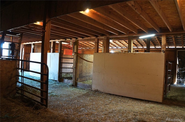 view of stable