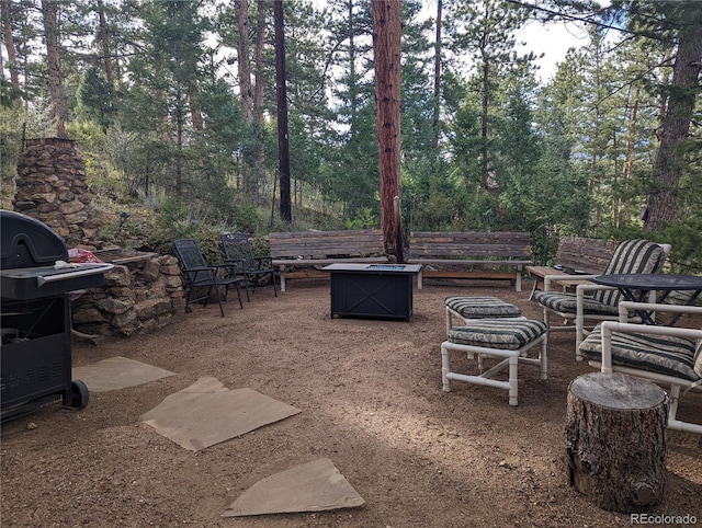 56216 US Highway 285, Shawnee, CO 80475 - view of patio / terrace featuring a grill