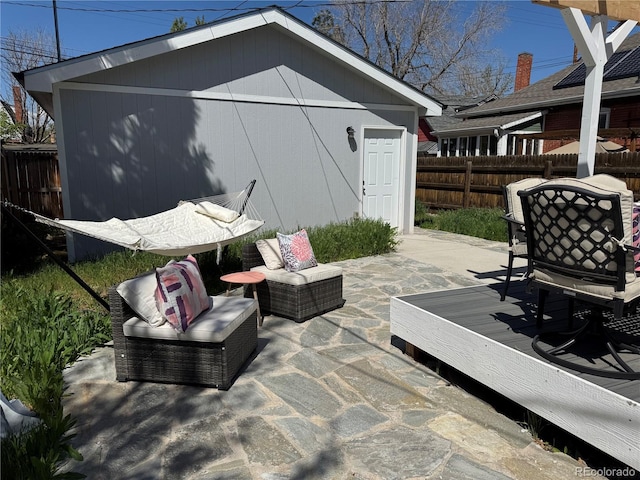 613 S Logan St, Denver, CO 80209 - view of patio