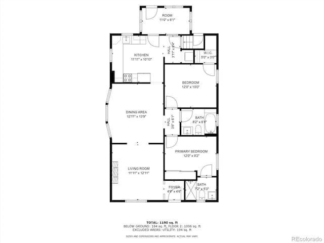 613 S Logan St, Denver, CO 80209 - view of floor plan / room layout