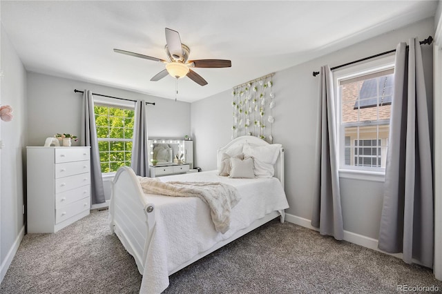 11674 Newton St, Westminster, CO 80031 - bedroom featuring light carpet and ceiling fan