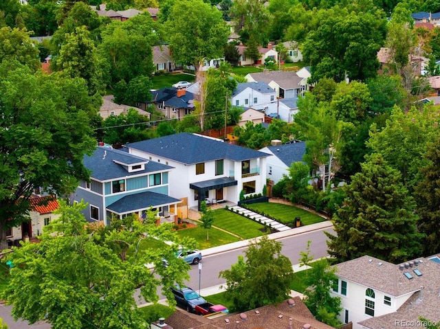 1518 S Columbine St, Denver, CO 80210 - aerial view of residential area