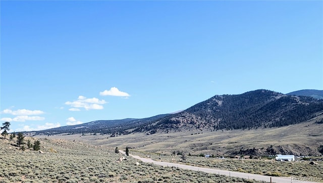 view of mountain feature