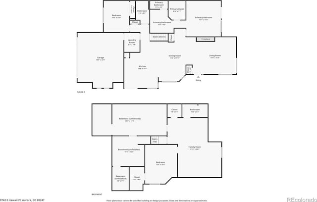 floor plan / room layout