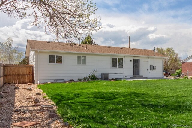 9120 Judson St, Westminster, CO 80031 - back of property with cooling unit and roof with shingles