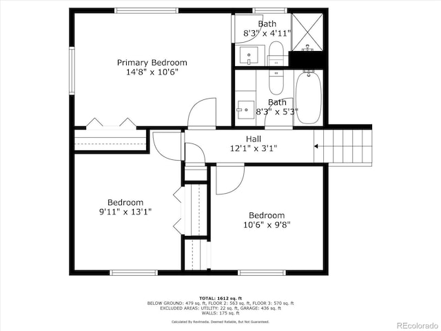 11399 Kendall St, Westminster, CO 80020 - view of property floor plan