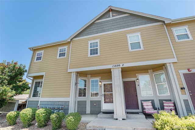 15800 E 121st Ave Unit 3, Brighton, CO 80603 - view of front of home featuring a porch