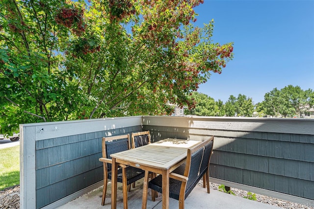 15800 E 121st Ave Unit 3, Brighton, CO 80603 - view of patio / terrace featuring outdoor dining area