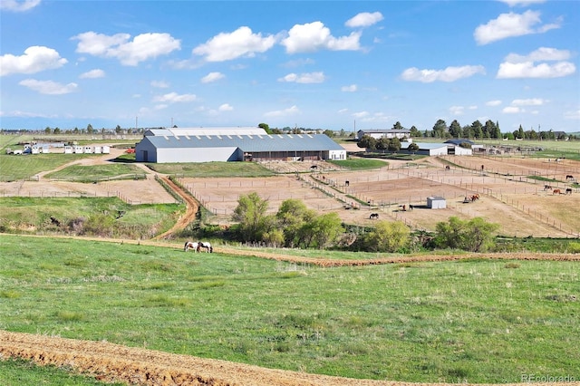 1705 Outter Marker Rd, Castle Rock, CO 80108 - view of yard featuring a view of rural / pastoral area and an outdoor structure