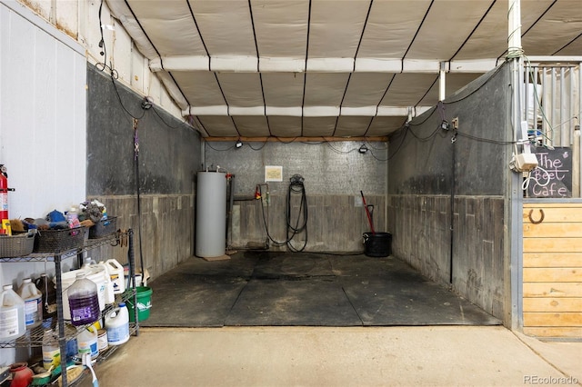 1705 Outter Marker Rd, Castle Rock, CO 80108 - below grade area featuring water heater
