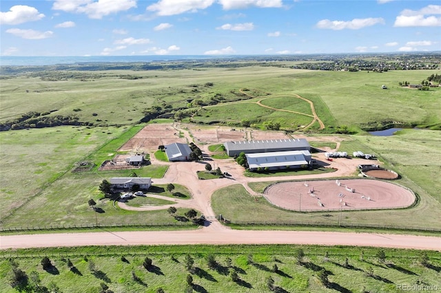 1705 Outter Marker Rd, Castle Rock, CO 80108 - aerial view of property's location featuring rural landscape